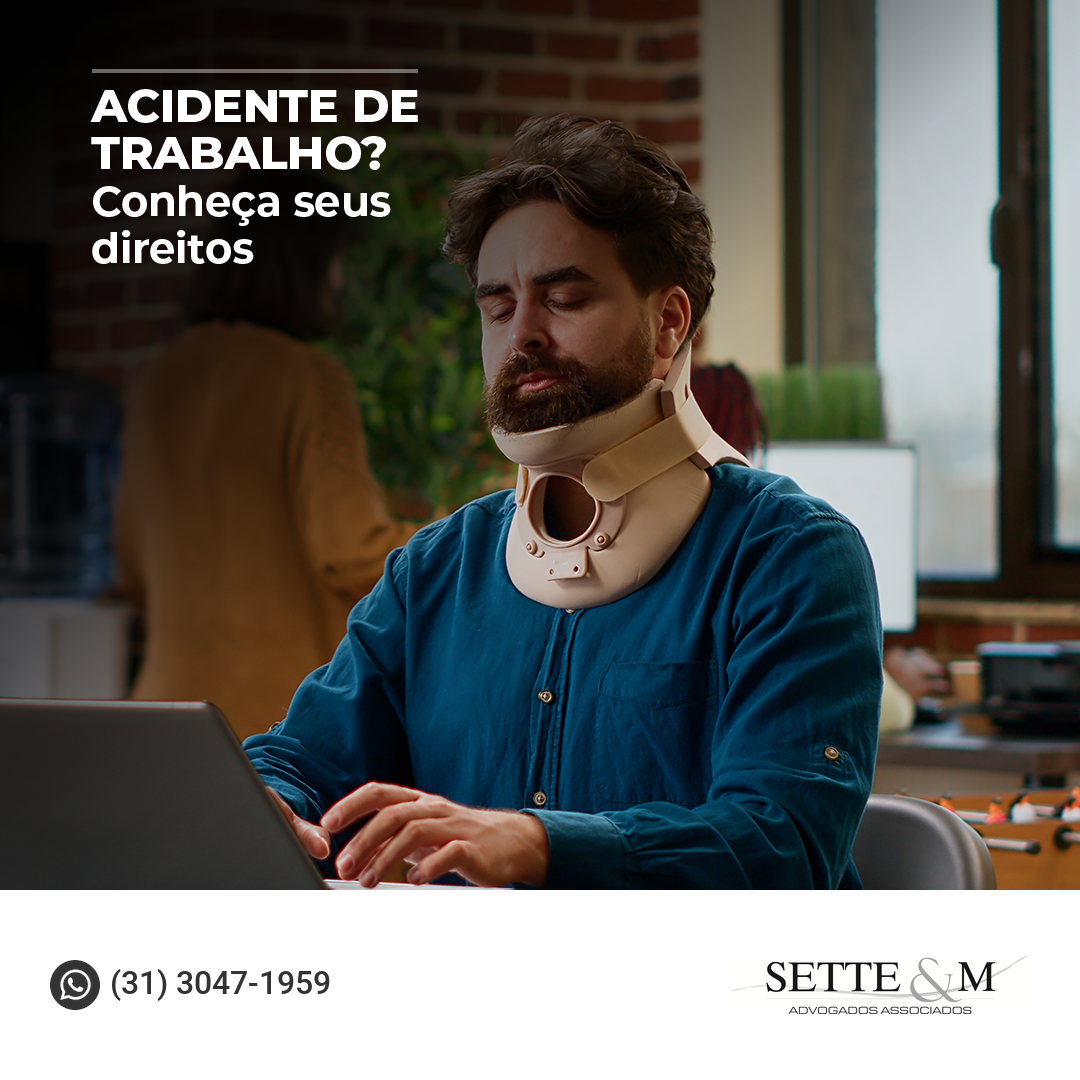 Acidente de trabalho: direitos do empregado