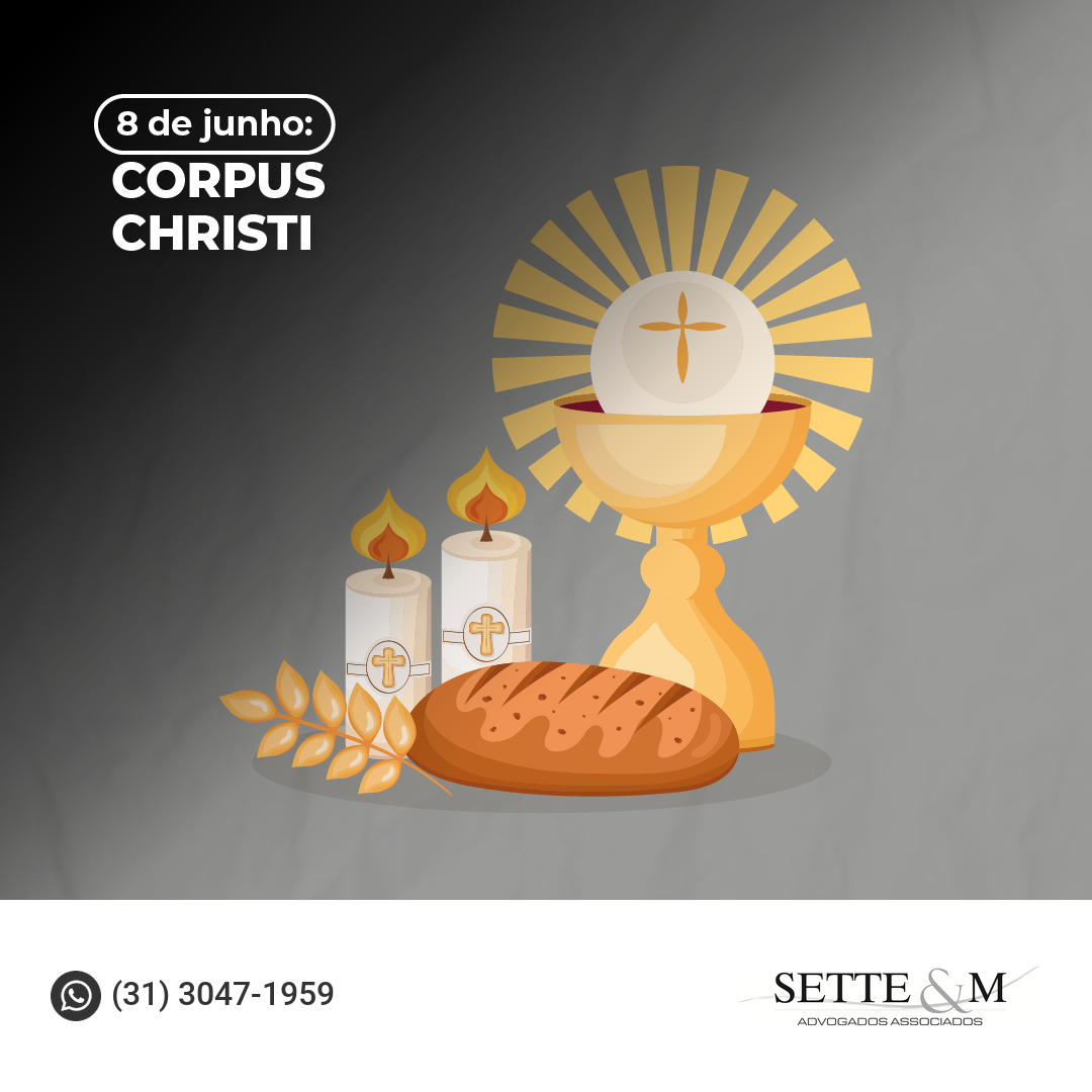 8 DE JUNHO: CORPUS CHRISTI