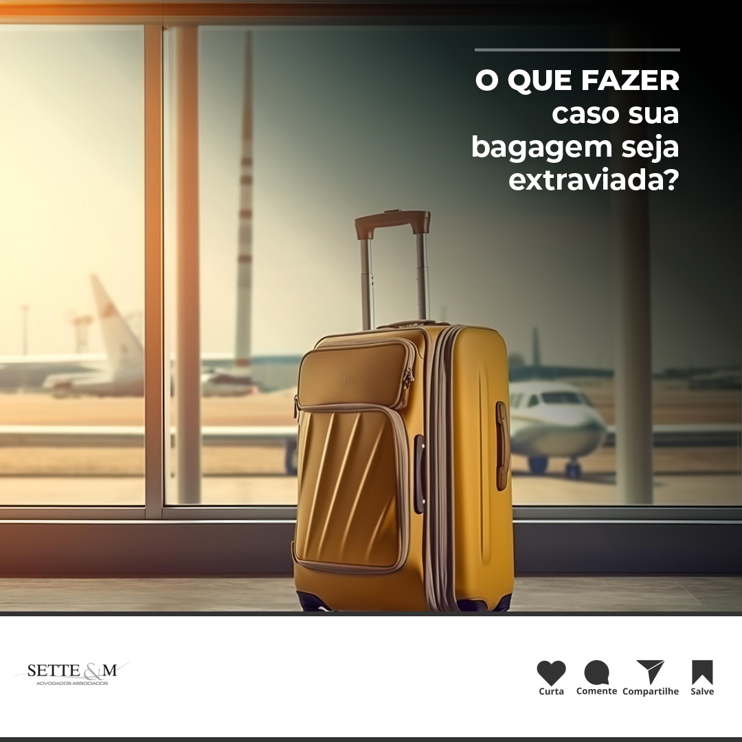 O que fazer caso sua bagagem seja extraviada