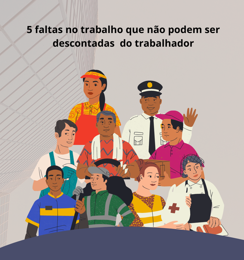 Descubra as 5 faltas no trabalho que não são descontadas e saiba seus direitos com um advogado trabalhista em Belo Horizonte