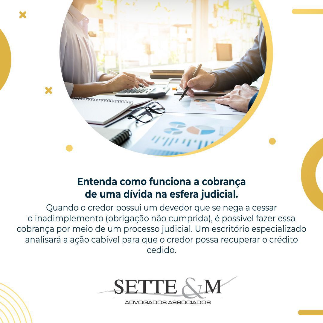 Como funciona a cobrança de uma dívida na esfera judicial