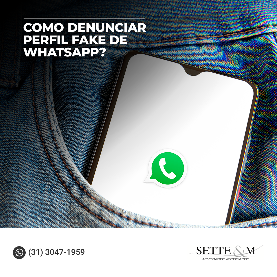 Como denunciar perfil fake de WhatsApp