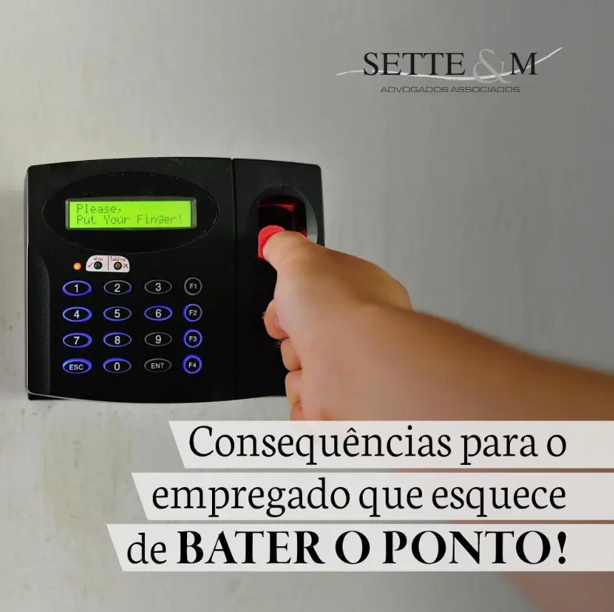 Consequências para o empregado que esquece de bater o ponto 1 Consequências para o empregado que esquece de bater o ponto